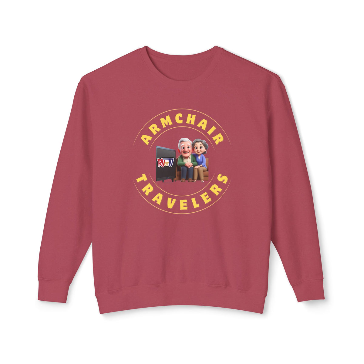 Armchair Travelers Couple - Sweatshirt (new design)