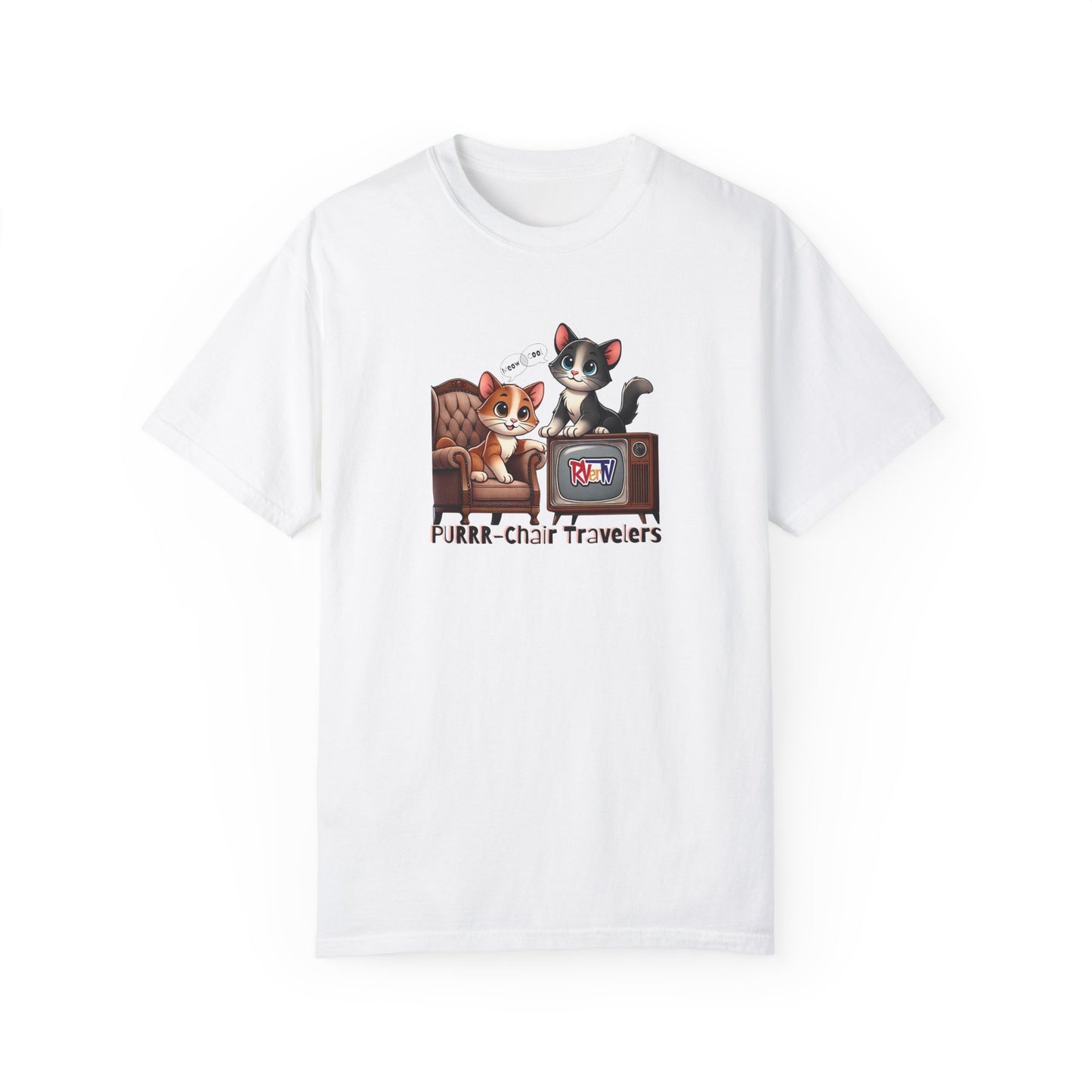 Purrr-Chair Travelers - T-shirt