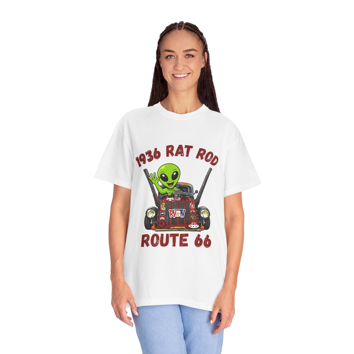 1936 Rat-Rod Route 66 - T-Shirt