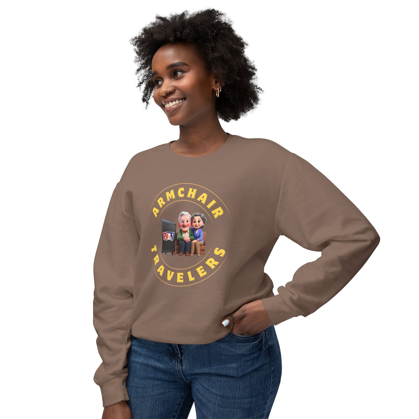 Armchair Travelers Couple - Sweatshirt (new design)