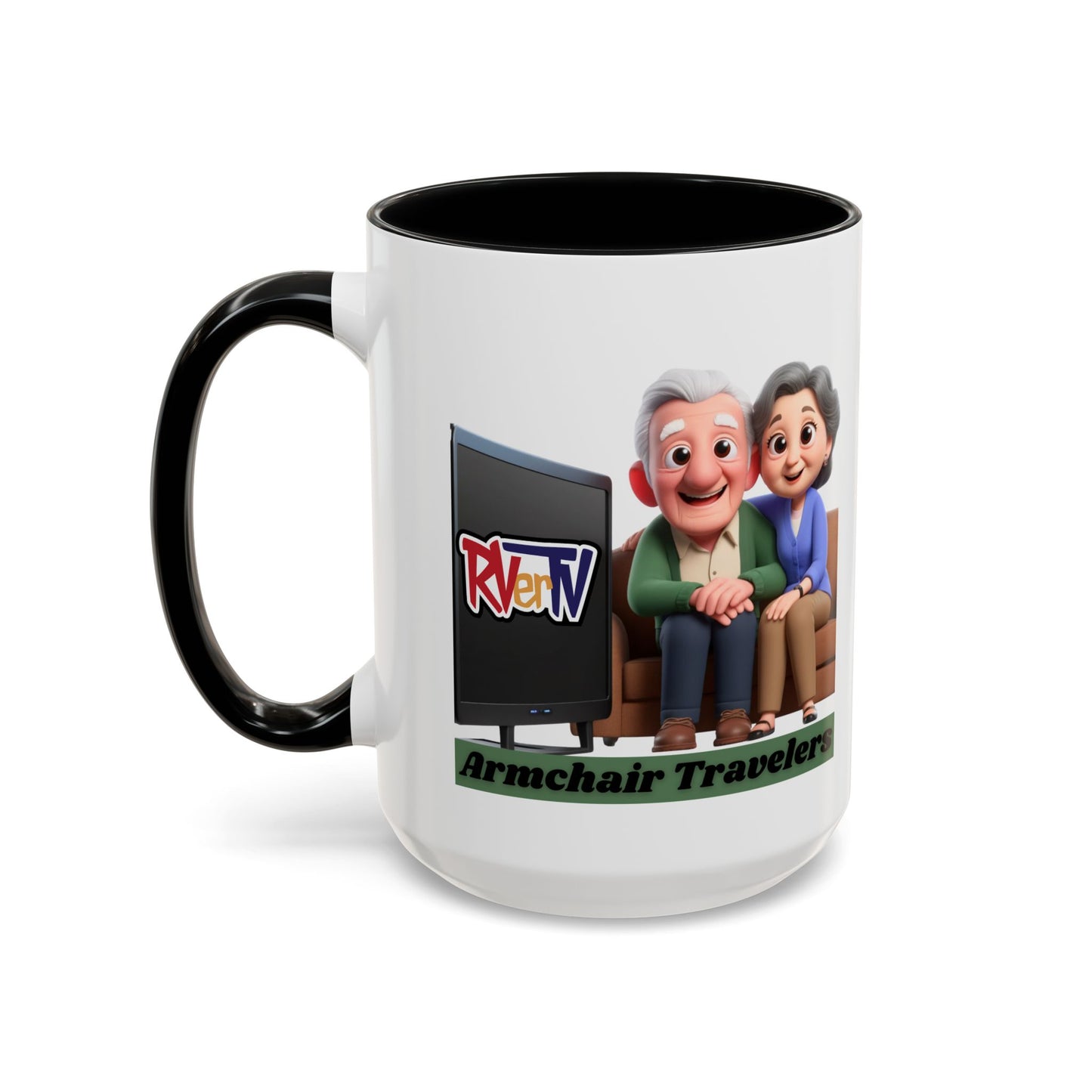 Armchair Traveler Couple - Coffee Mug