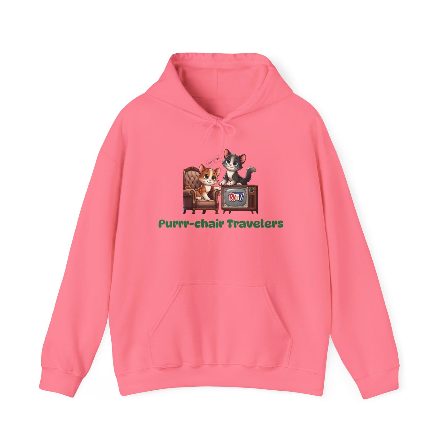 Purrr-chair Travelers - Hooded Sweatshirt