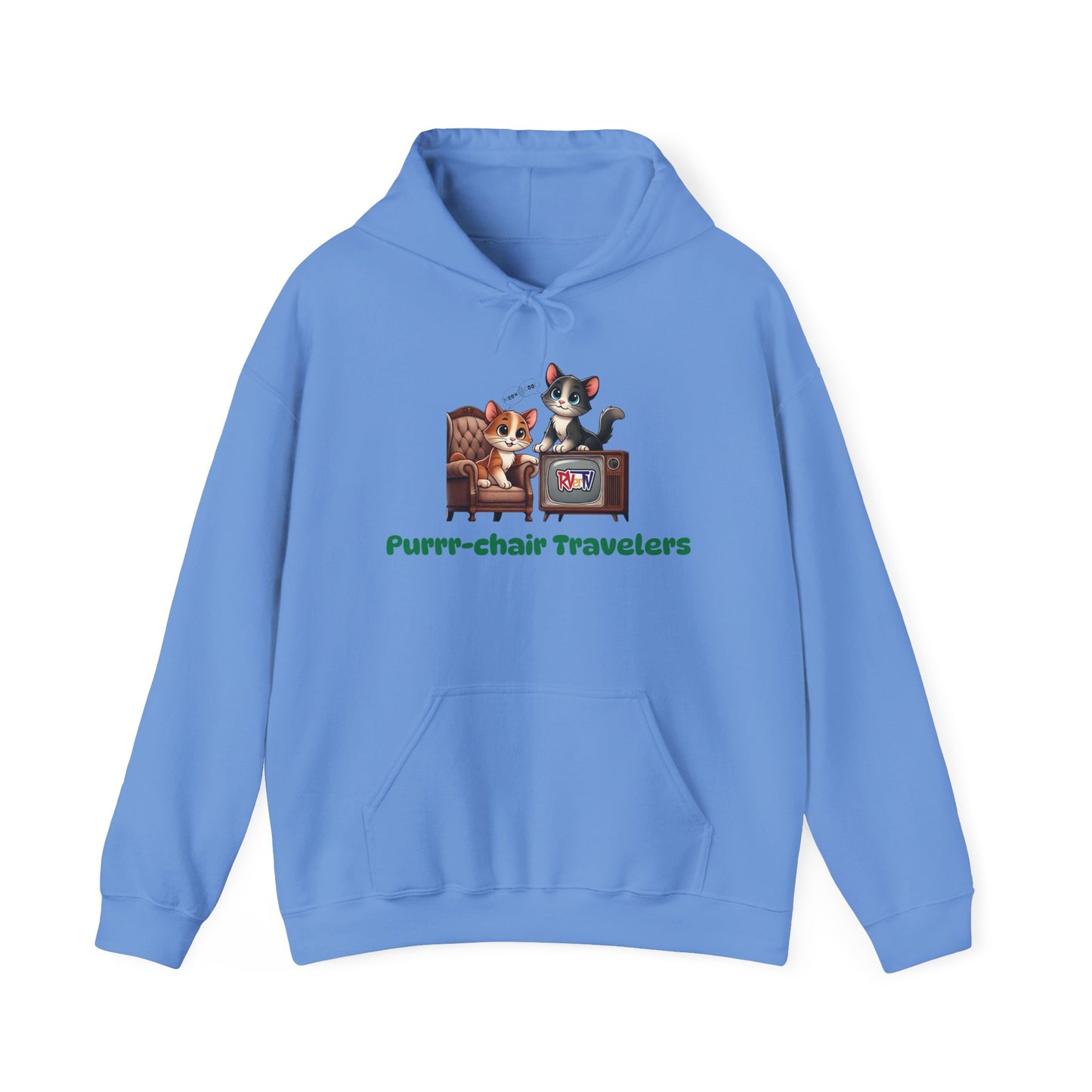 Purrr-chair Travelers - Hooded Sweatshirt