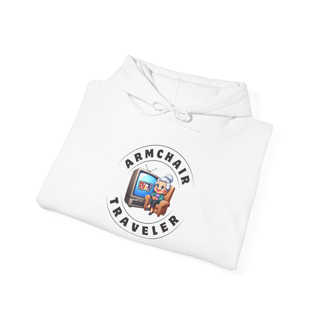 Armchair Traveler Grannie - Hoodie Sweatshirt (new design)