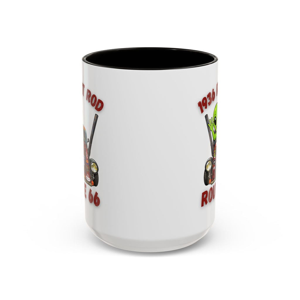 1936 Rat Rod Route 66 - Coffee Mug