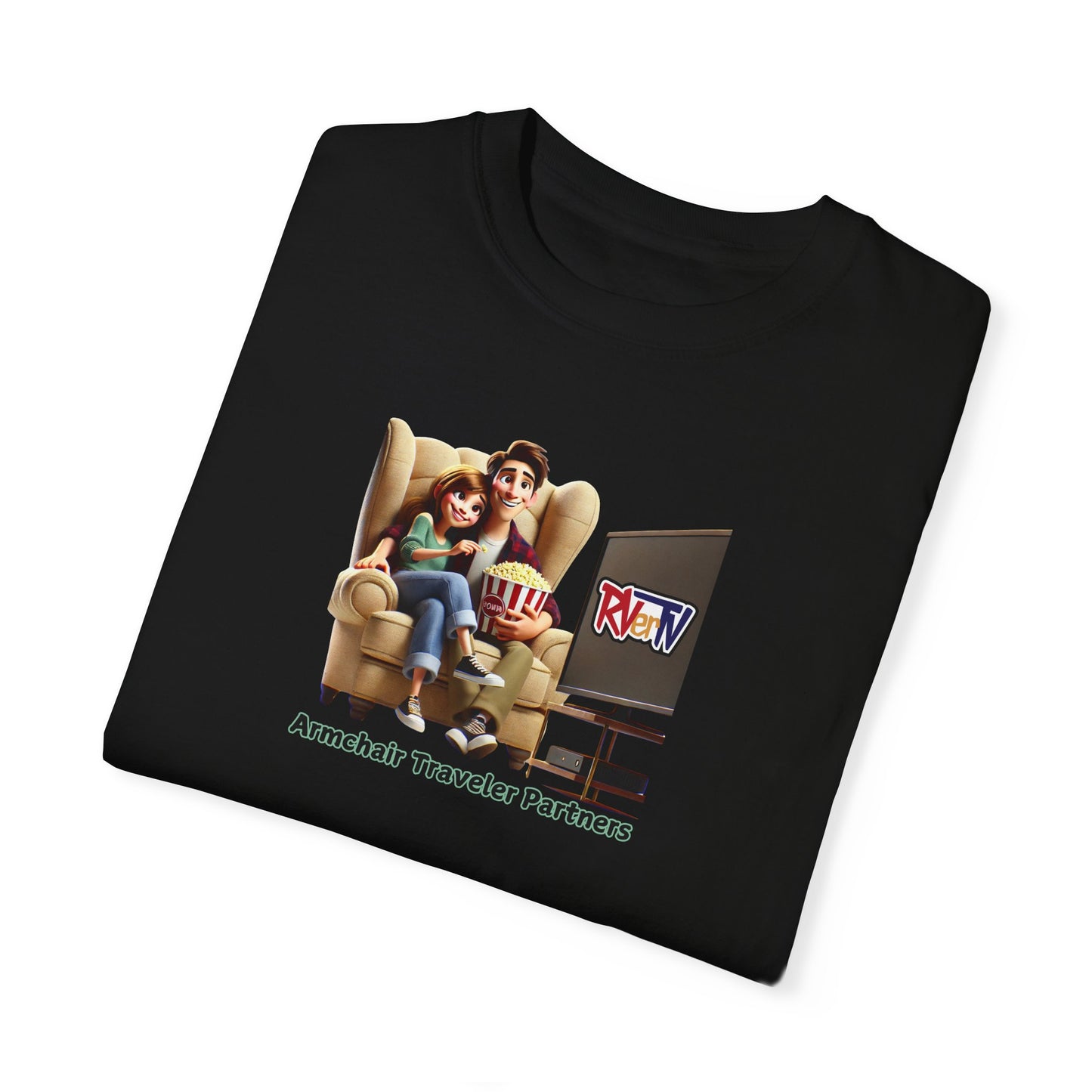 Armchair Traveler Partners -T-shirt