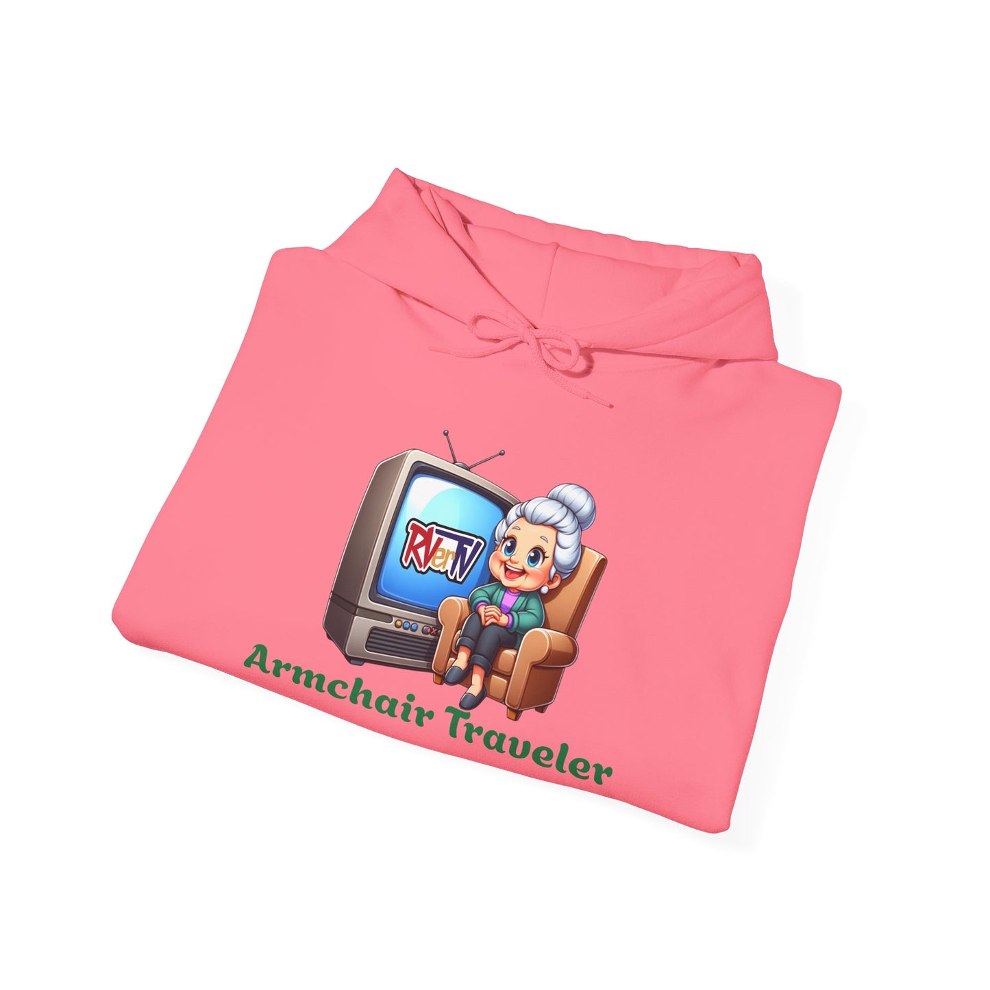 Armchair Traveler Grannie -  Hooded Sweatshirt