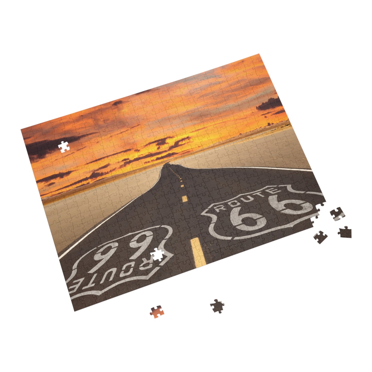 Route 66 Puzzle (96, 252, 500, 1000-Piece)