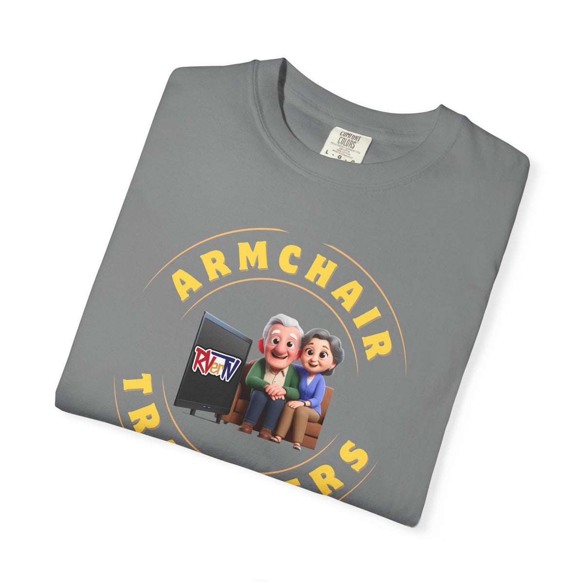 Armchair Travelers Couple - T-shirt (new design)