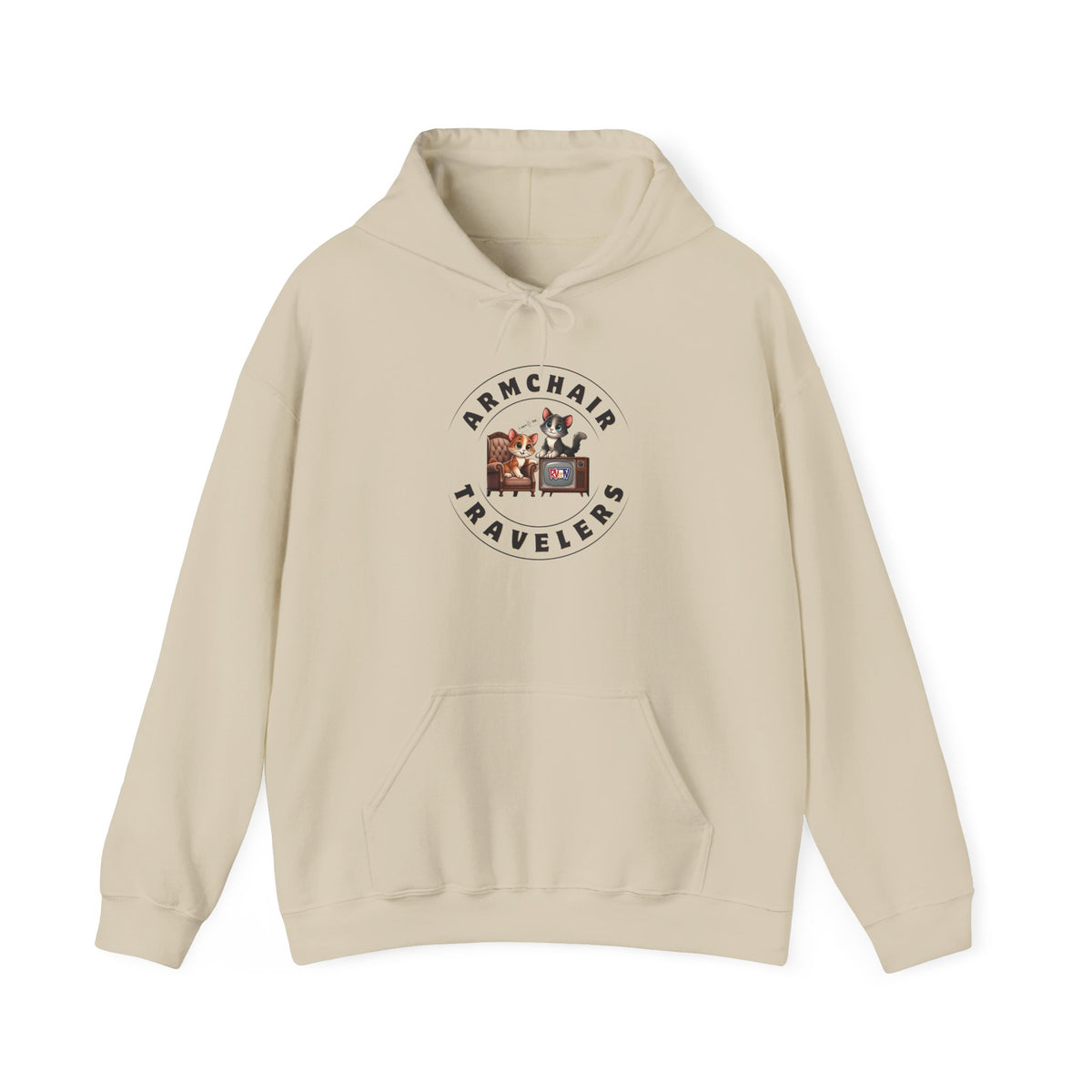 Purrr-chair Travelers - Hooded Sweatshirt (new design)