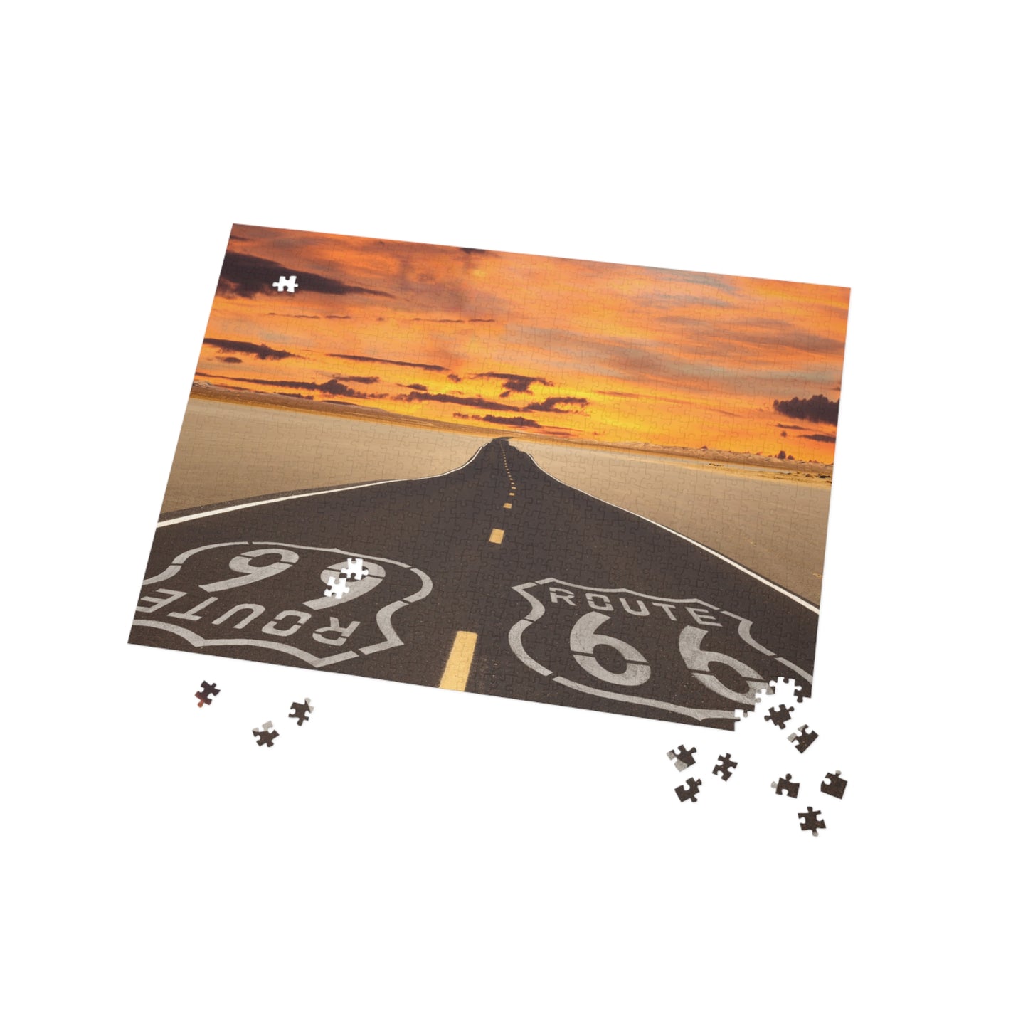 Route 66 Puzzle (96, 252, 500, 1000-Piece)