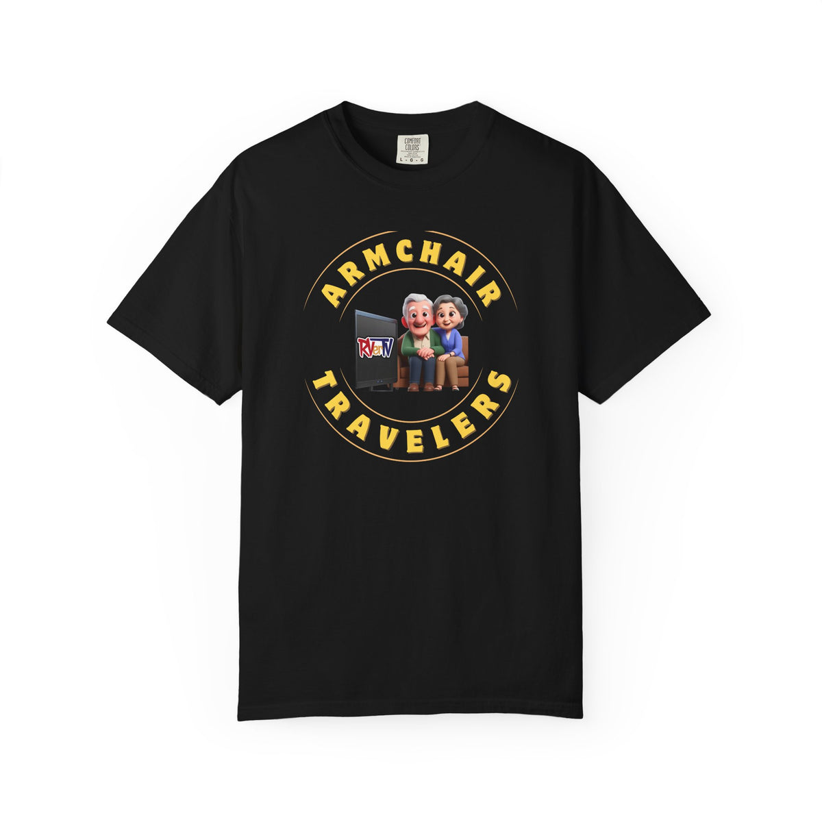 Armchair Travelers Couple - T-shirt (new design)