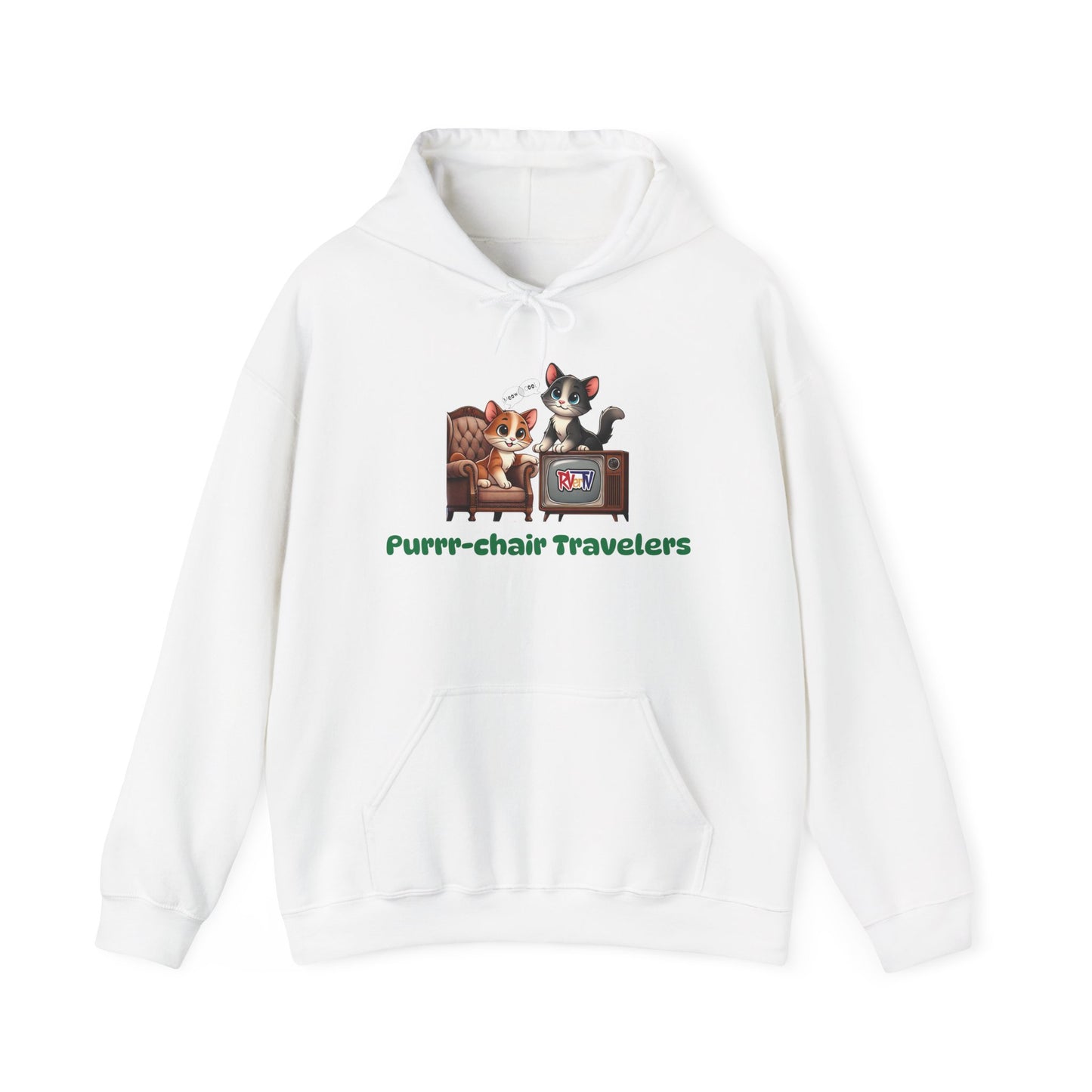 Purrr-chair Travelers - Hooded Sweatshirt