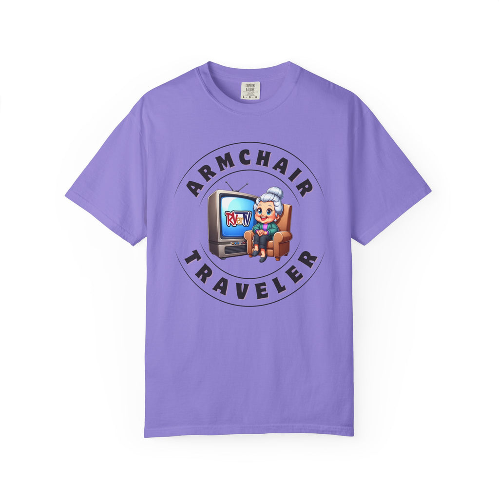 Armchair Traveler Grannie - T-shirt (new design)