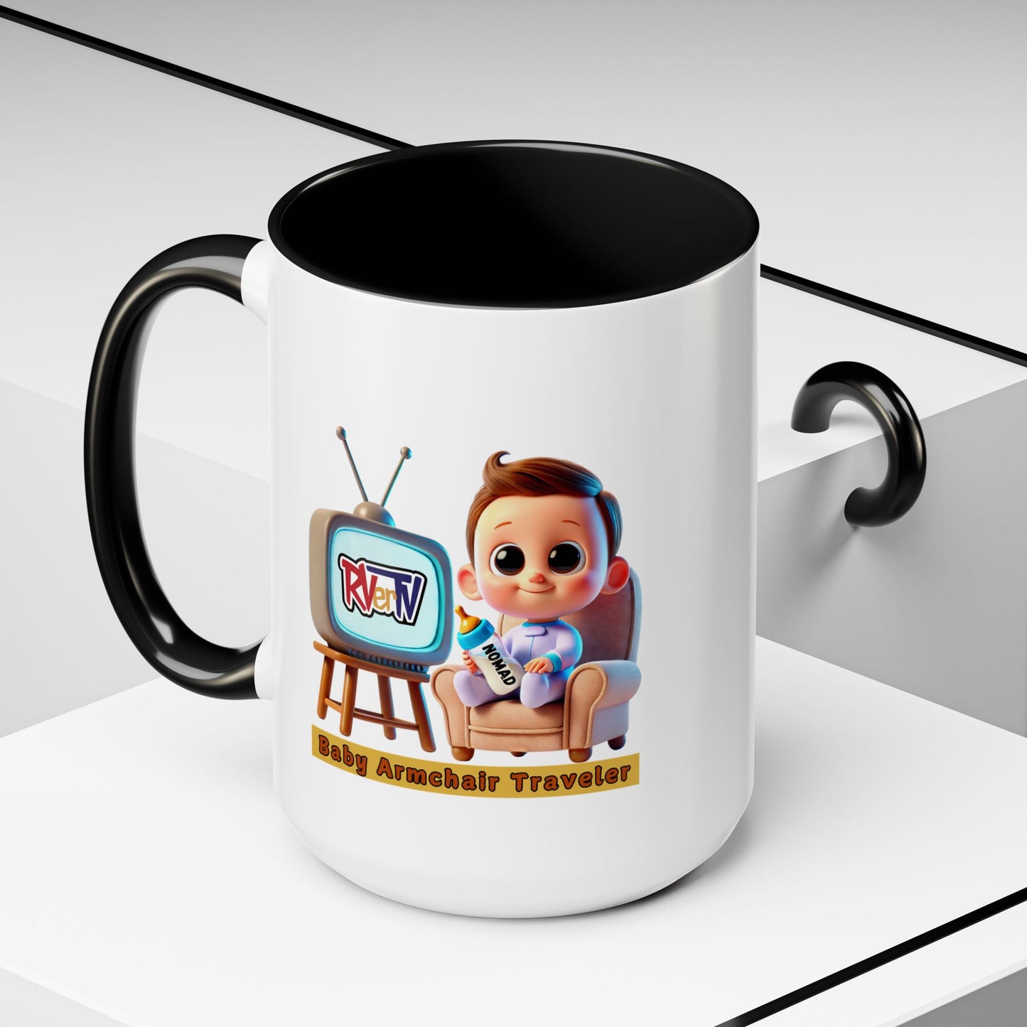 Baby Armchair Traveler - Coffee Mug