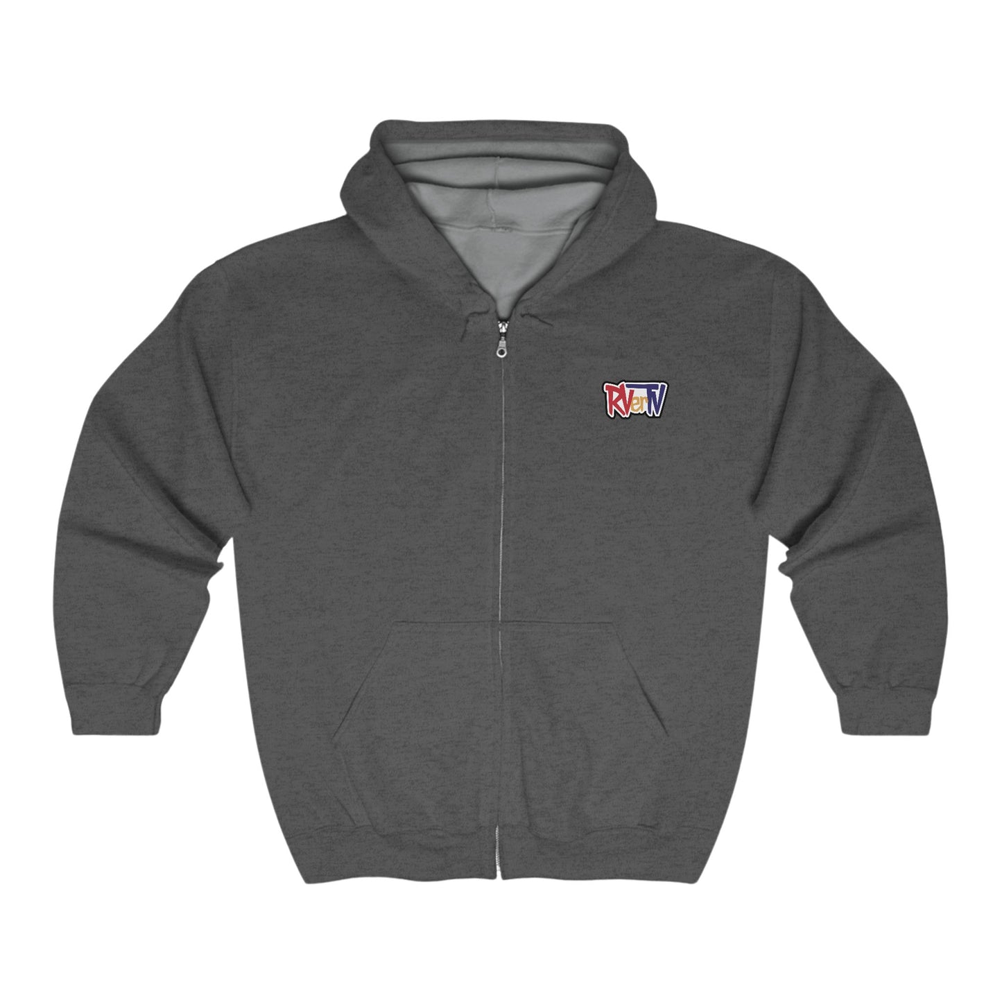 Armchair Traveler Partners (on back) - Full Zip Hooded Sweatshirt