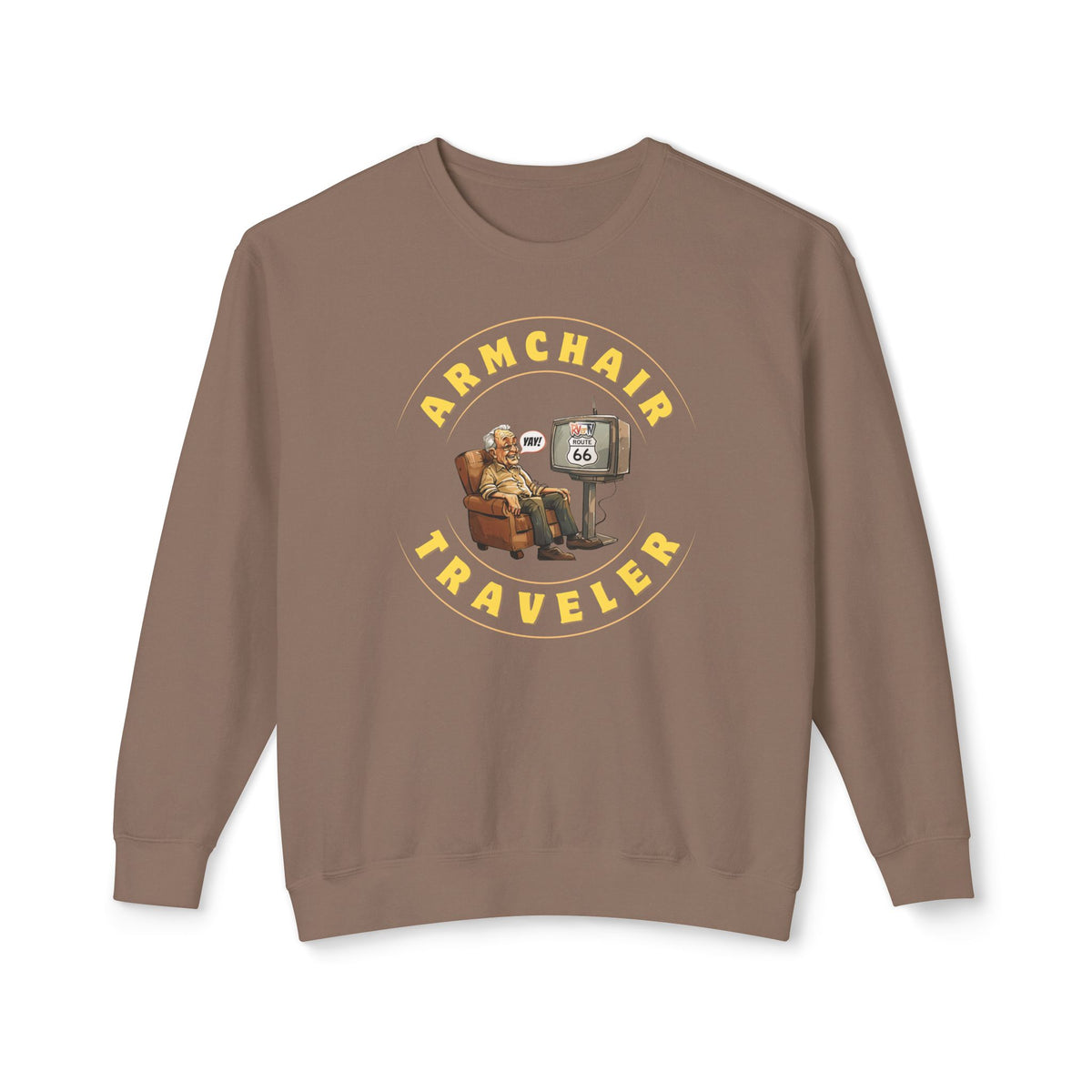 Armchair Traveler Grandpa - Sweatshirt (new design)