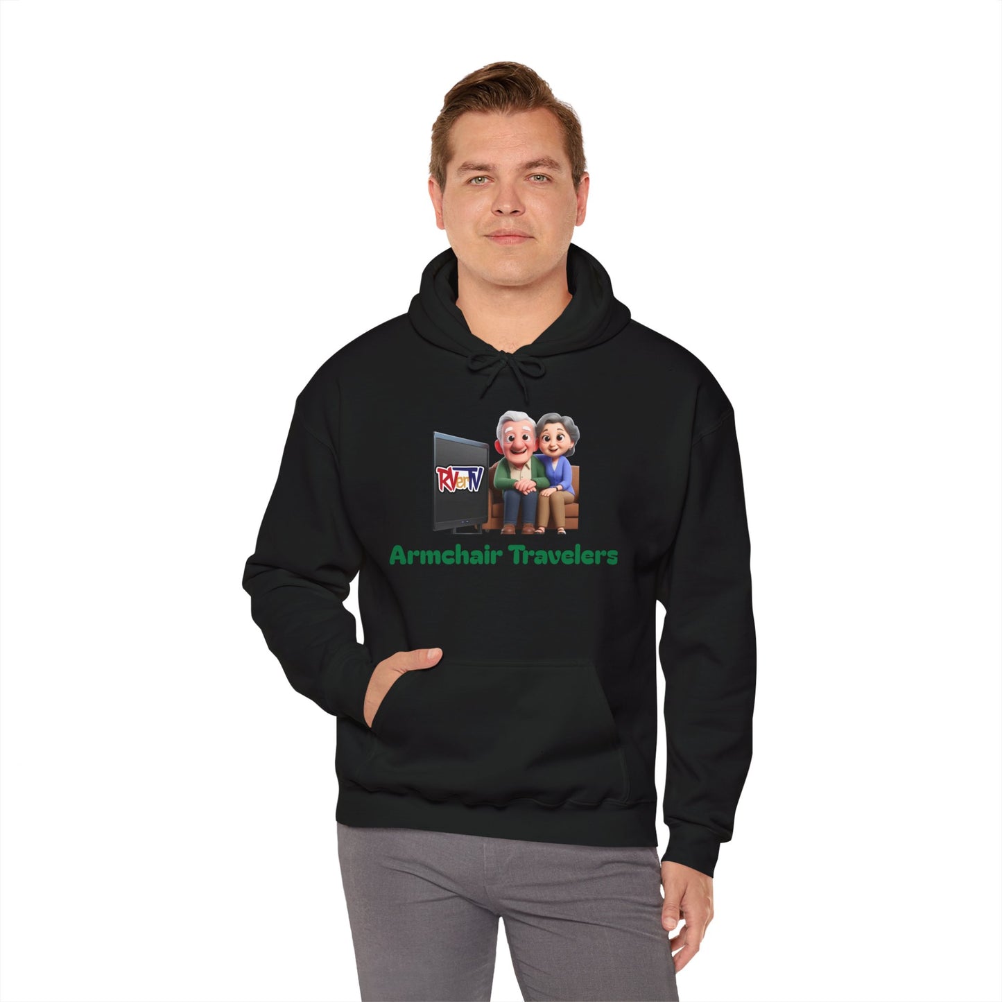 Armchair Travelers Couple - Sweatshirt Hoodie