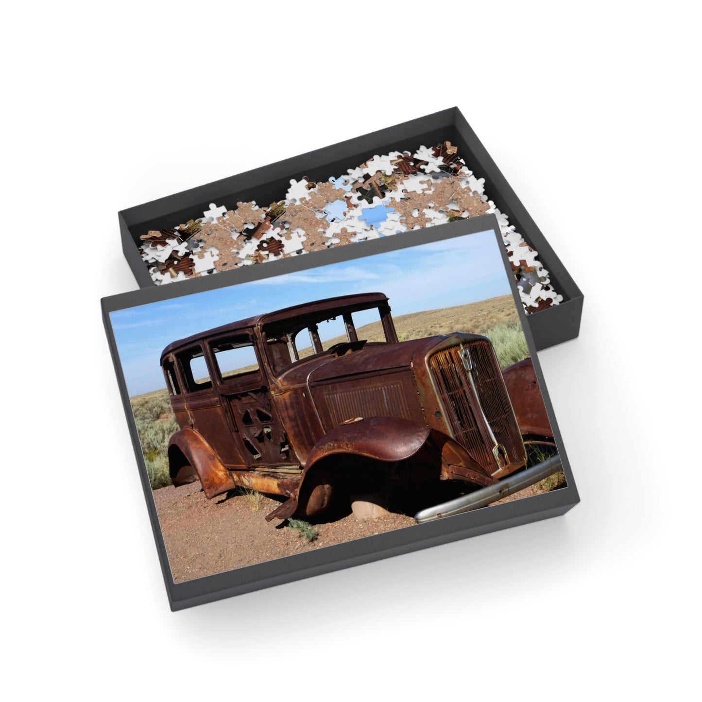 Old Car Puzzle (96, 252, 500, 1000-Piece)