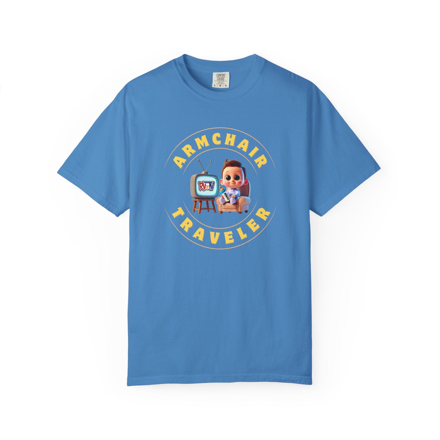 Armchair Traveler Baby - T-shirt (new design)