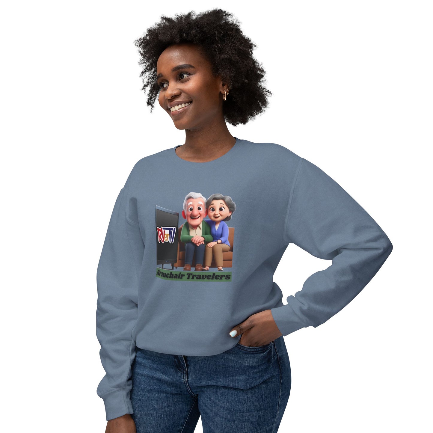 Armchair Travelers Couple - Sweatshirt