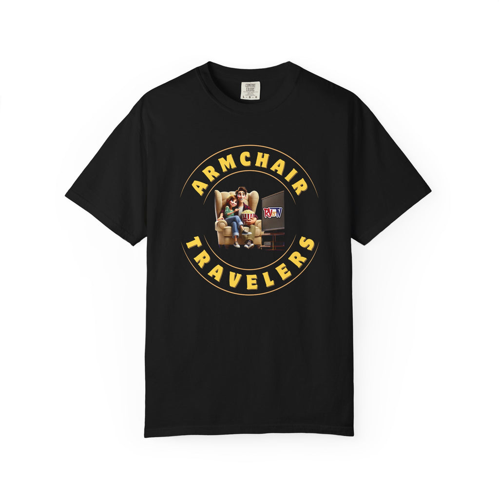Armchair Traveler Partners -T-shirt (new design)