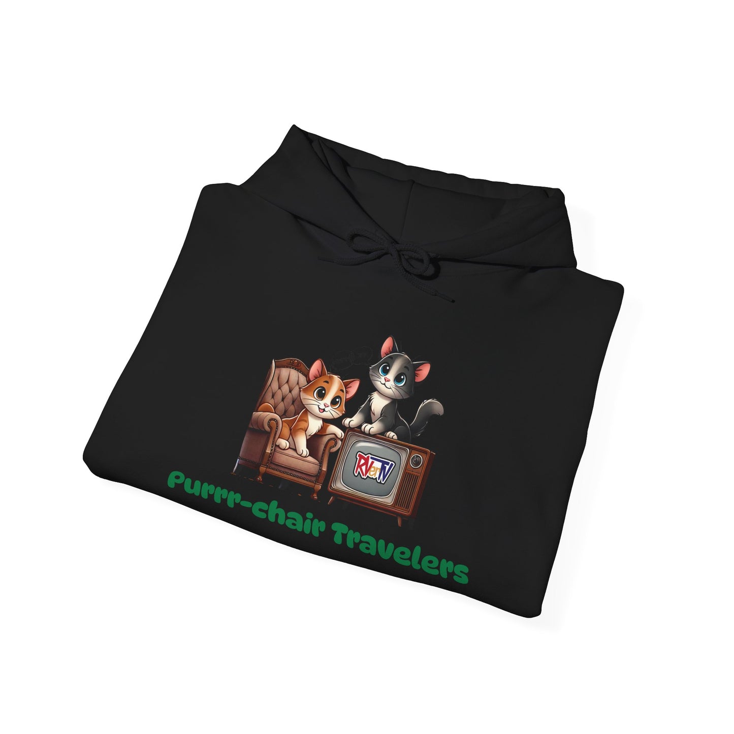 Purrr-chair Travelers - Hooded Sweatshirt