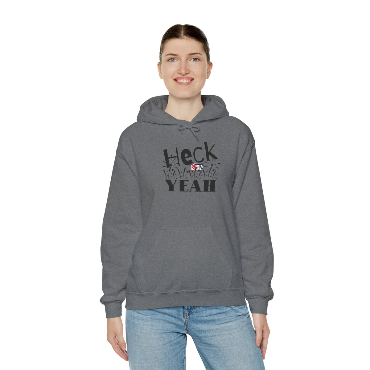RVerTV, Heck Yeah - Hooded Sweatshirt