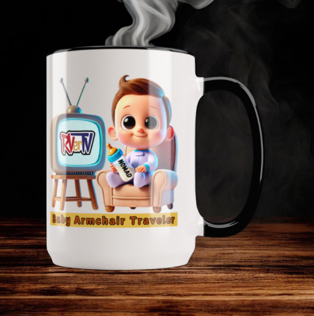 Baby Armchair Traveler - Coffee Mug
