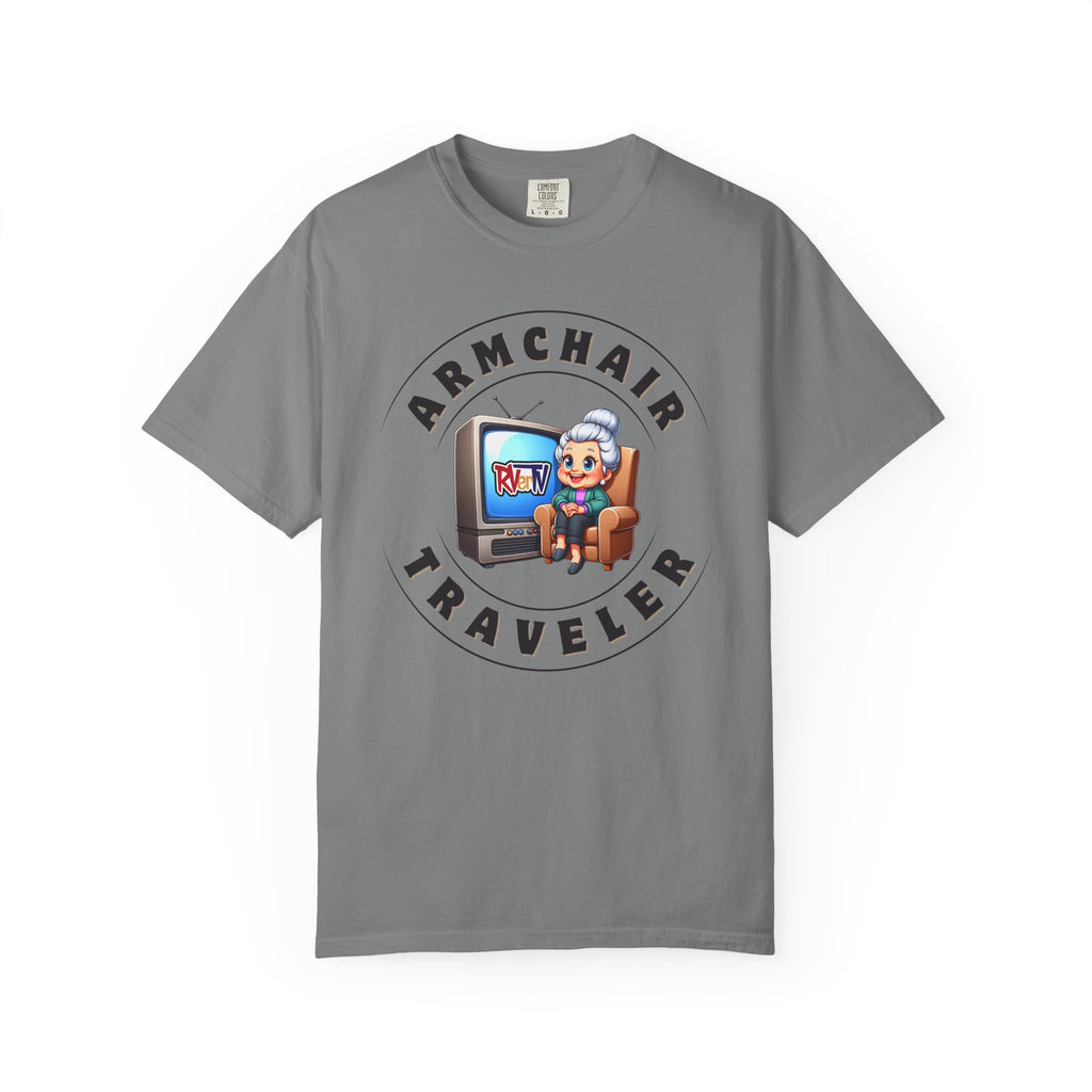 Armchair Traveler Grannie - T-shirt (new design)