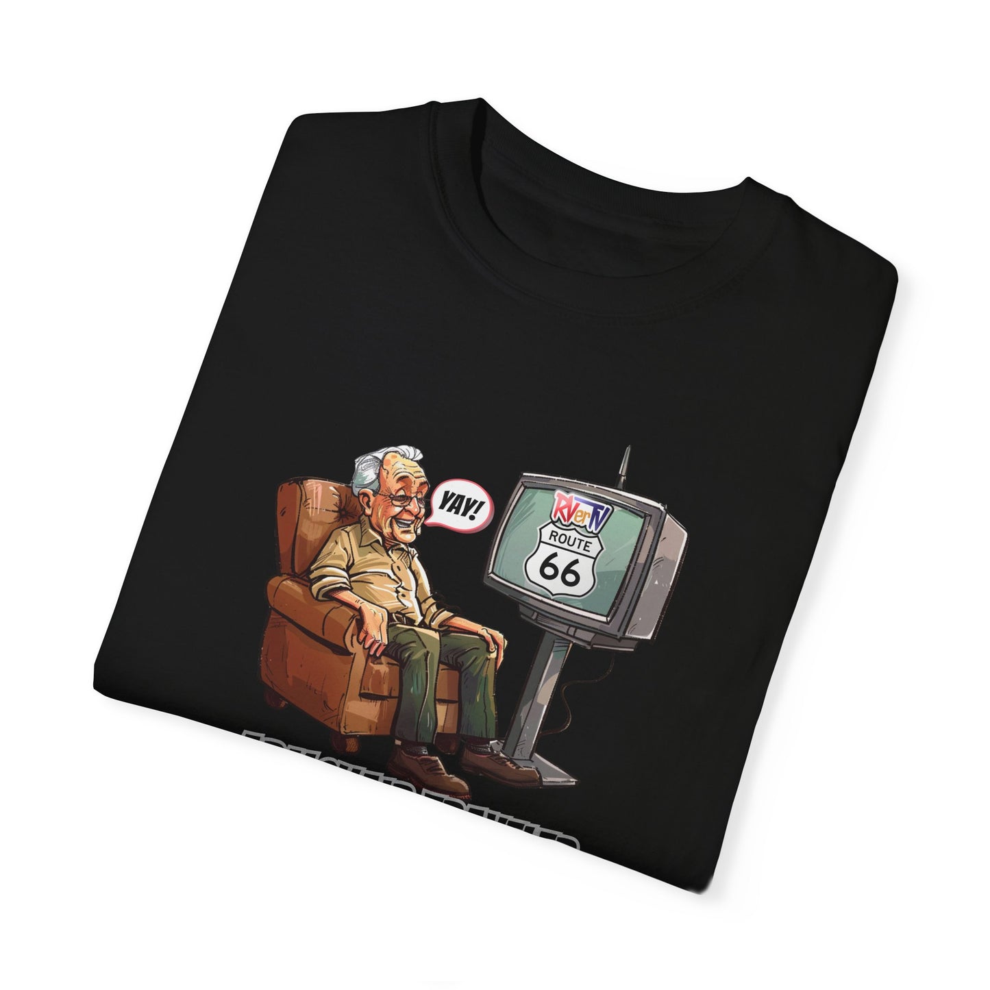 Armchair Traveler Grandpa - T-shirt