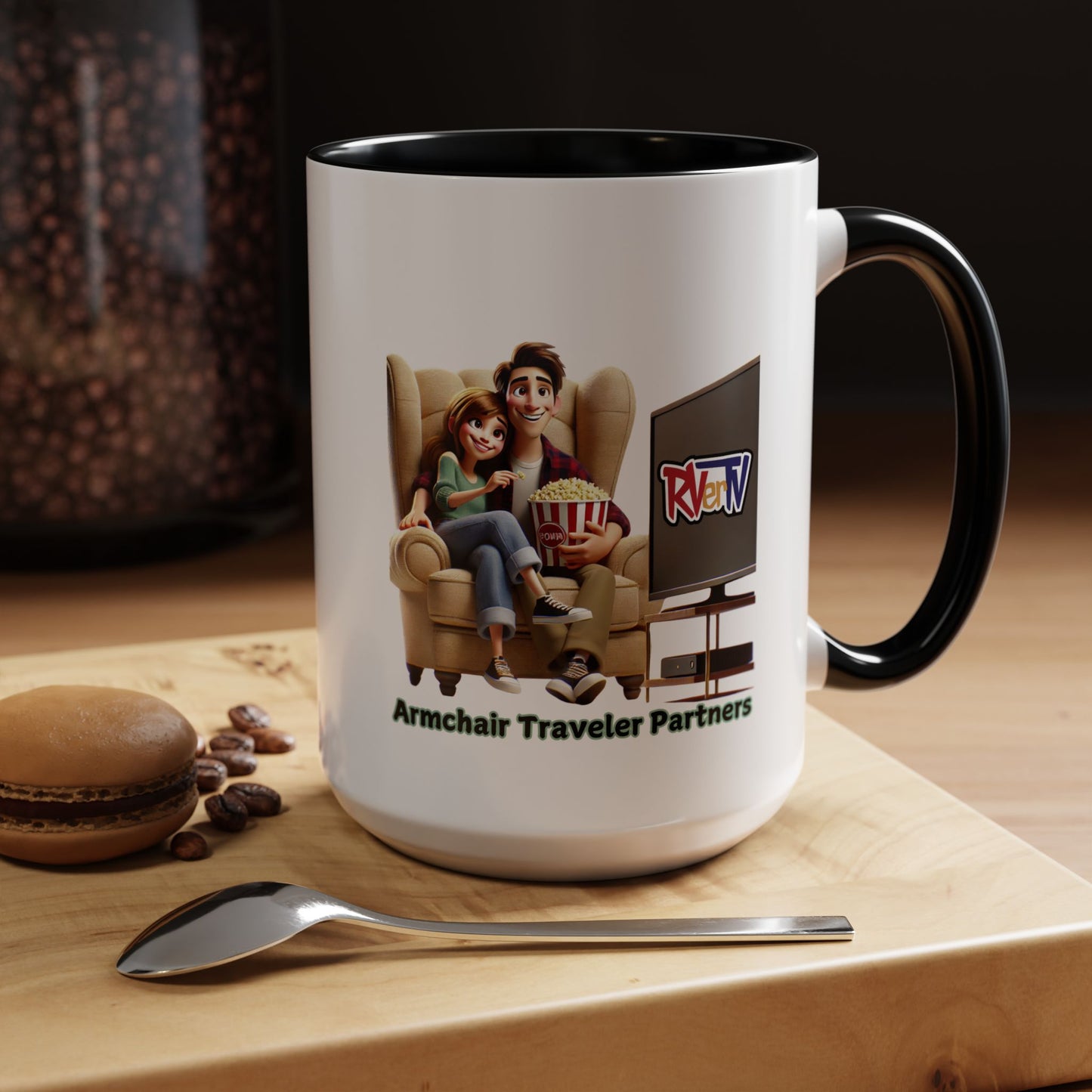 Armchair Traveler Partners - Ceramic Coffee Mug