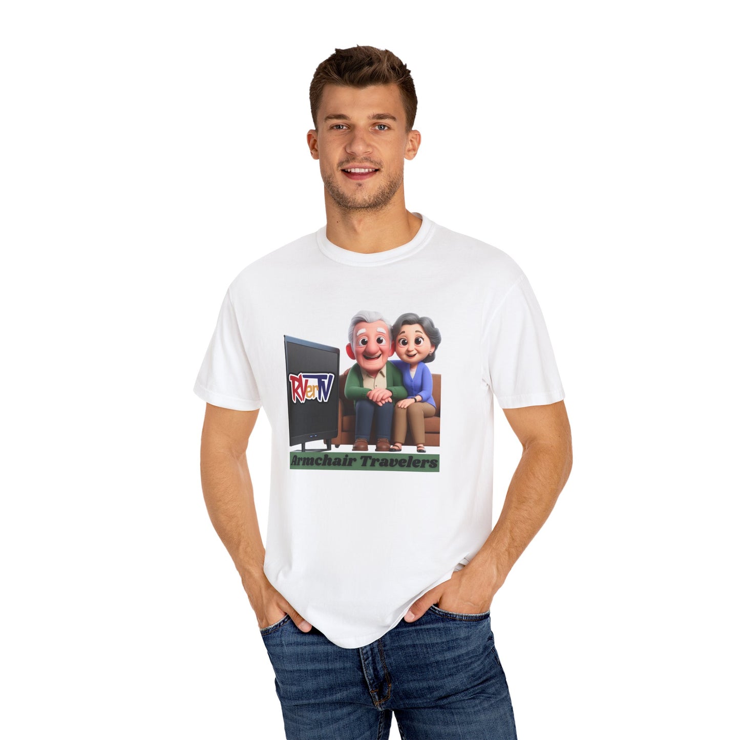 Armchair Travelers Couple - T-shirt