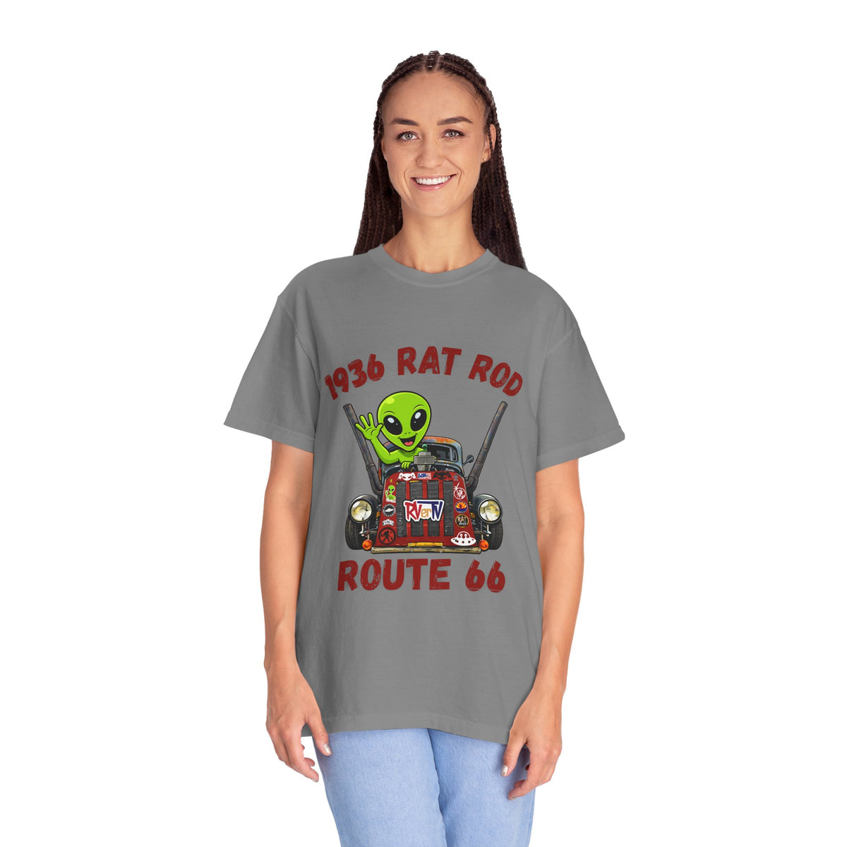 1936 Rat-Rod Route 66 - T-Shirt