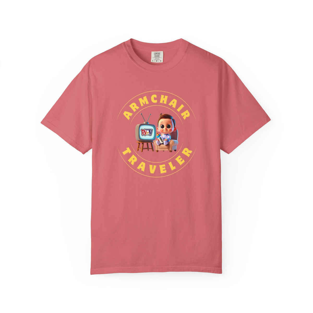Armchair Traveler Baby - T-shirt (new design)