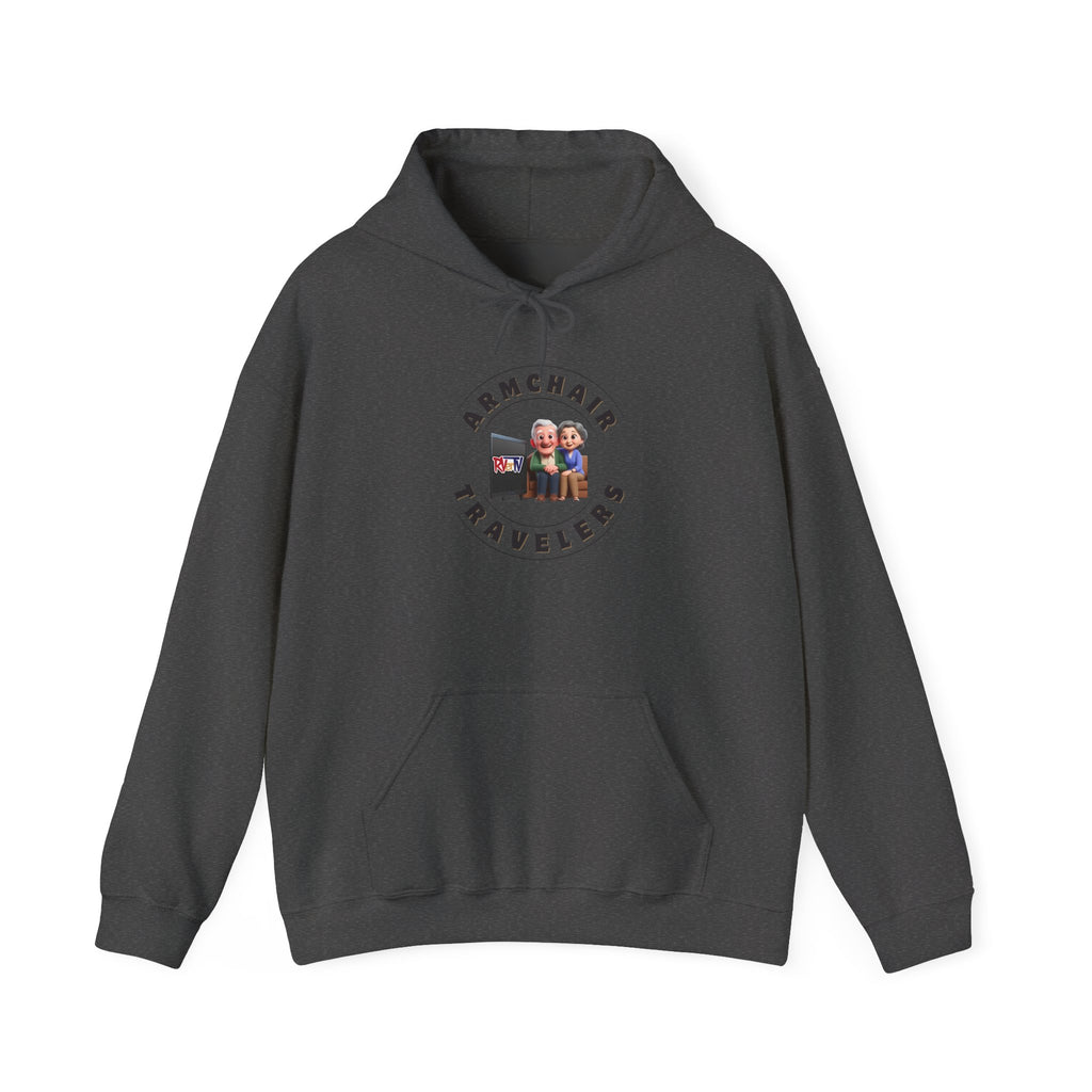Armchair Travelers Couple - Sweatshirt Hoodie (new design)