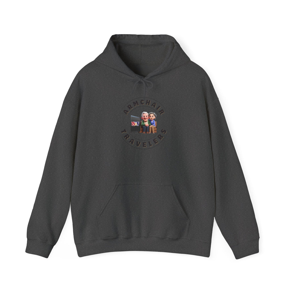 Armchair Travelers Couple - Sweatshirt Hoodie (new design)
