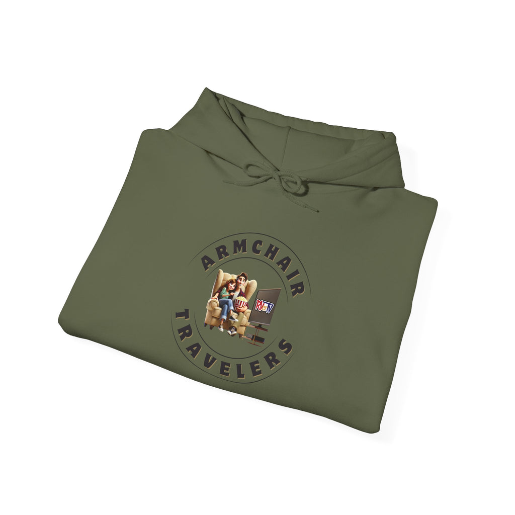 Armchair Traveler Partners -  Hooded Sweatshirt (new design)