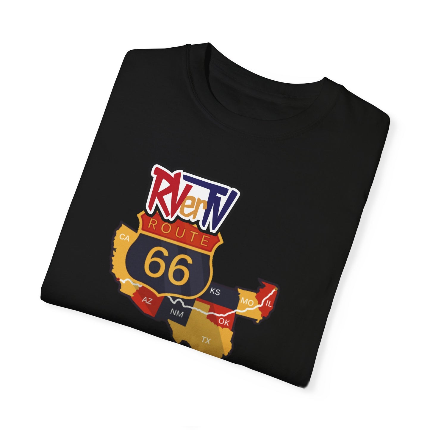 Route 66 Map -T-shirt