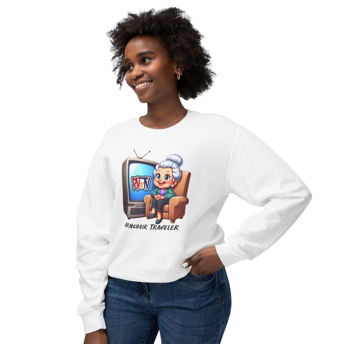 Armchair Traveler Grannie - Sweatshirt