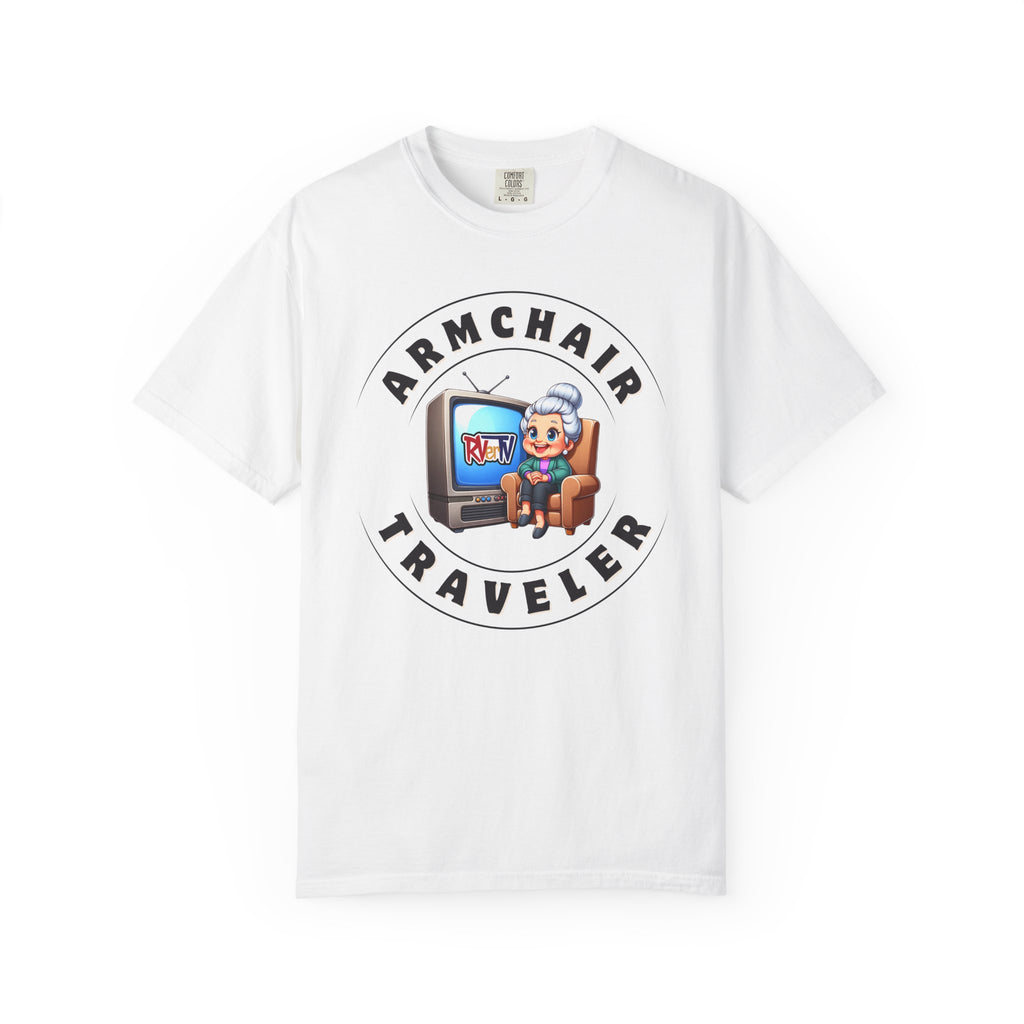 Armchair Traveler Grannie - T-shirt (new design)