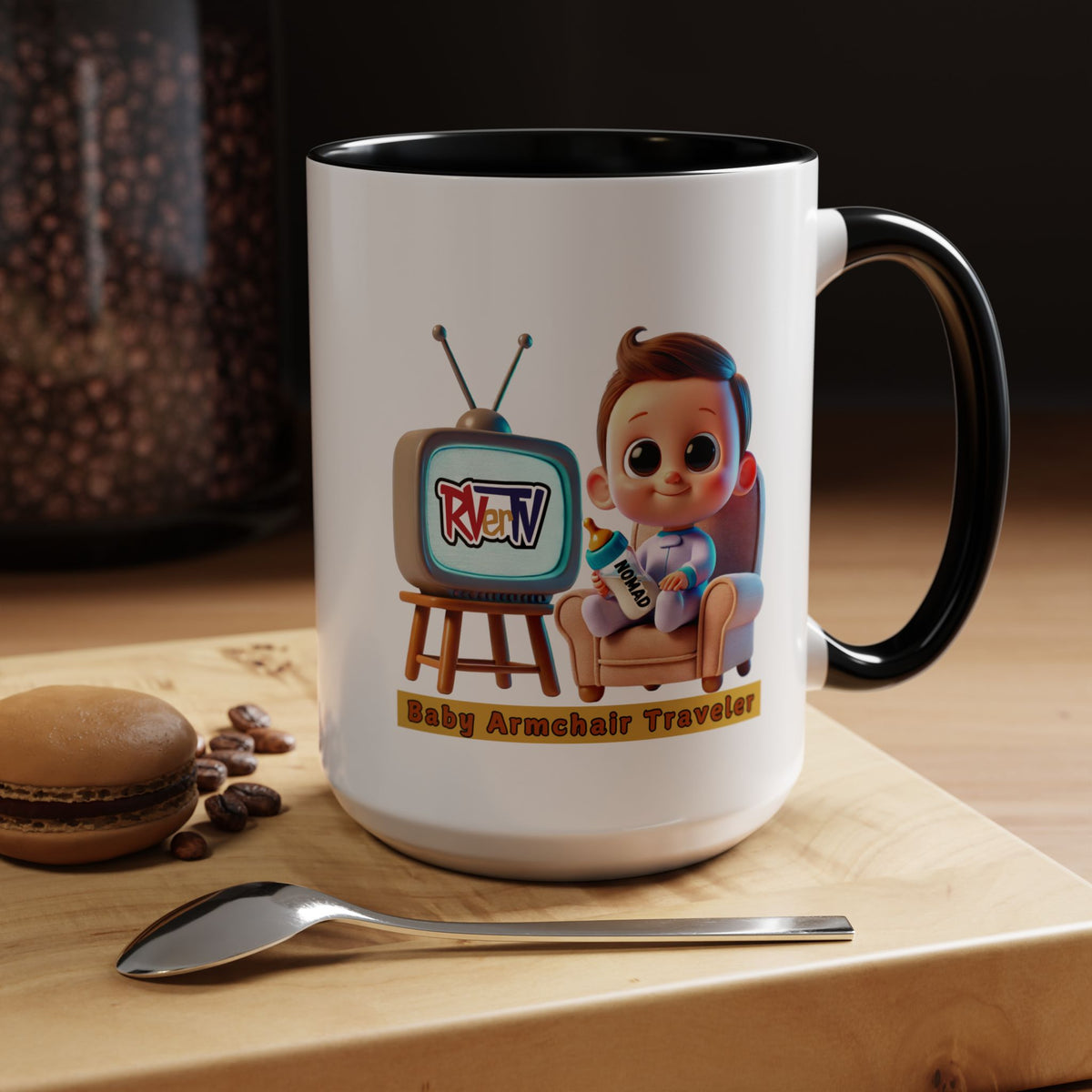 Baby Armchair Traveler - Coffee Mug