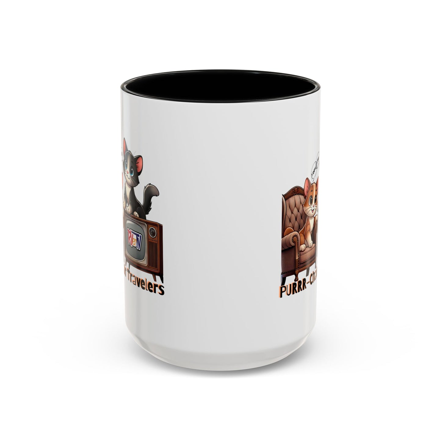 Purrr-chair Travelers - Coffee Mug