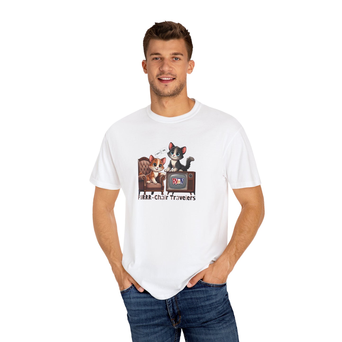 Purrr-Chair Travelers - T-shirt