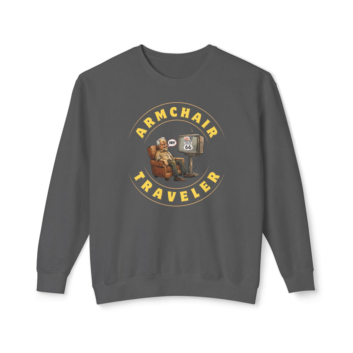 Armchair Traveler Grandpa - Sweatshirt (new design)