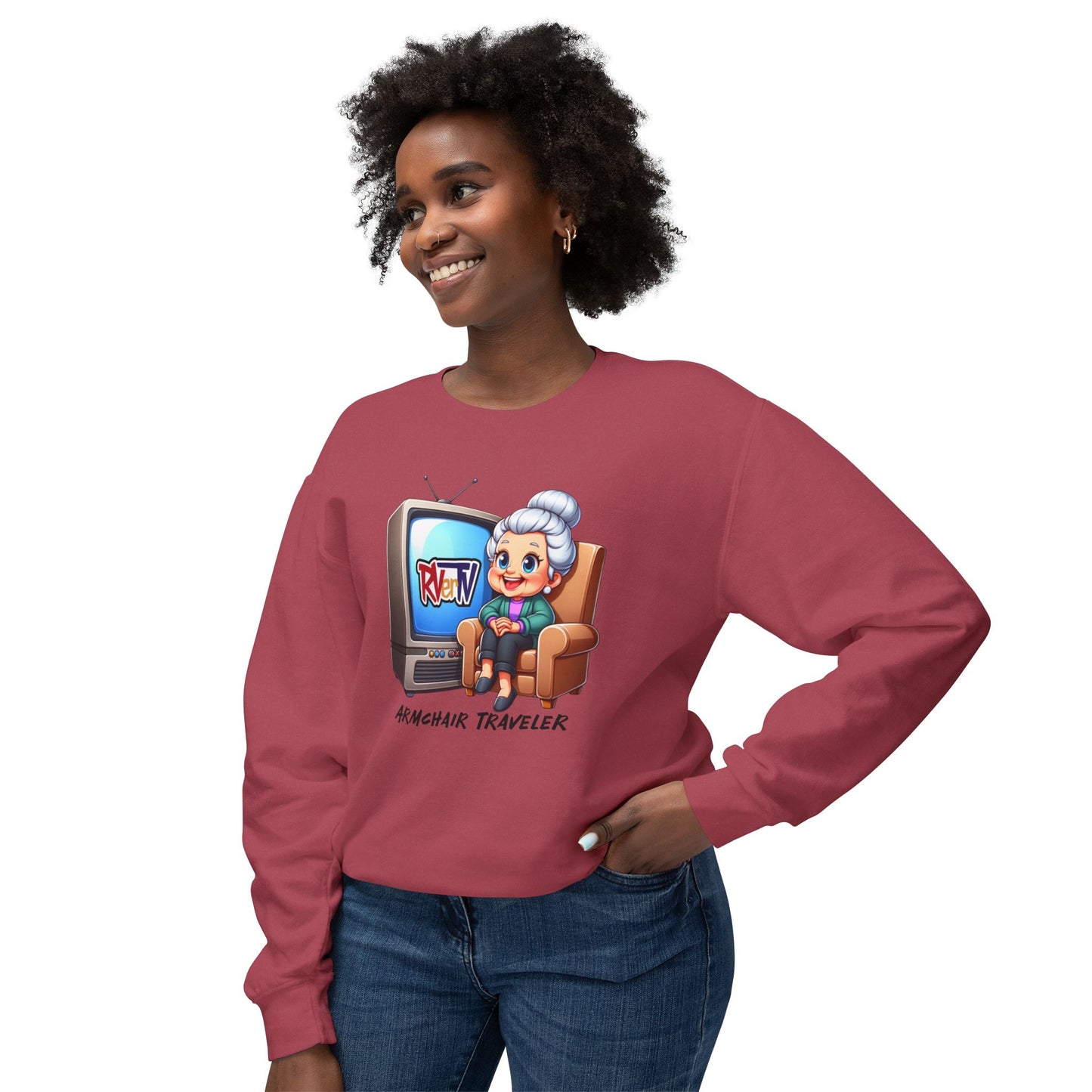 Armchair Traveler Grannie - Sweatshirt