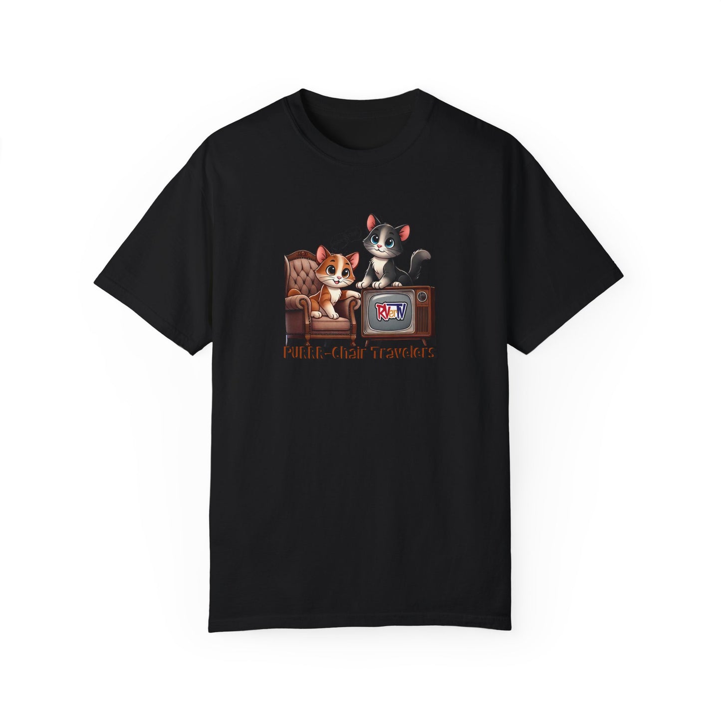 Purrr-Chair Travelers - T-shirt