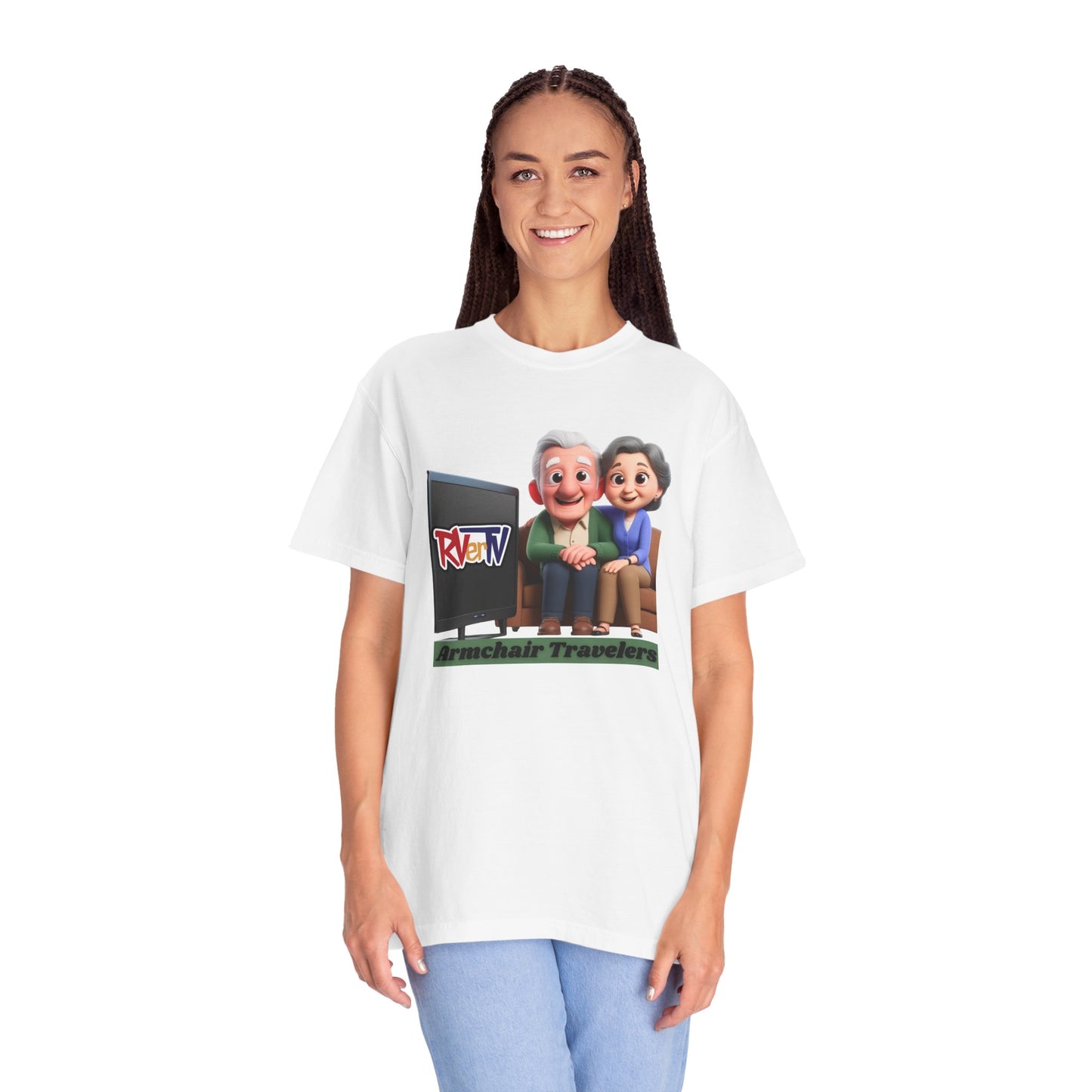 Armchair Travelers Couple - T-shirt