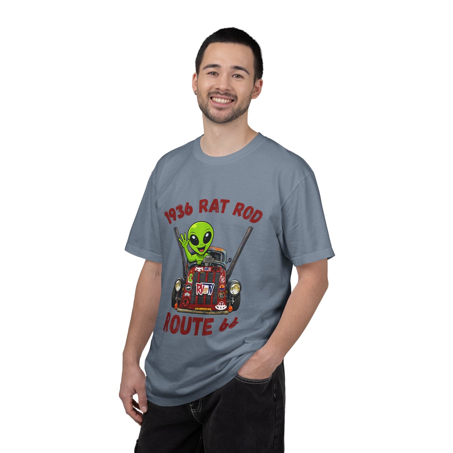 1936 Rat-Rod Route 66 - T-Shirt
