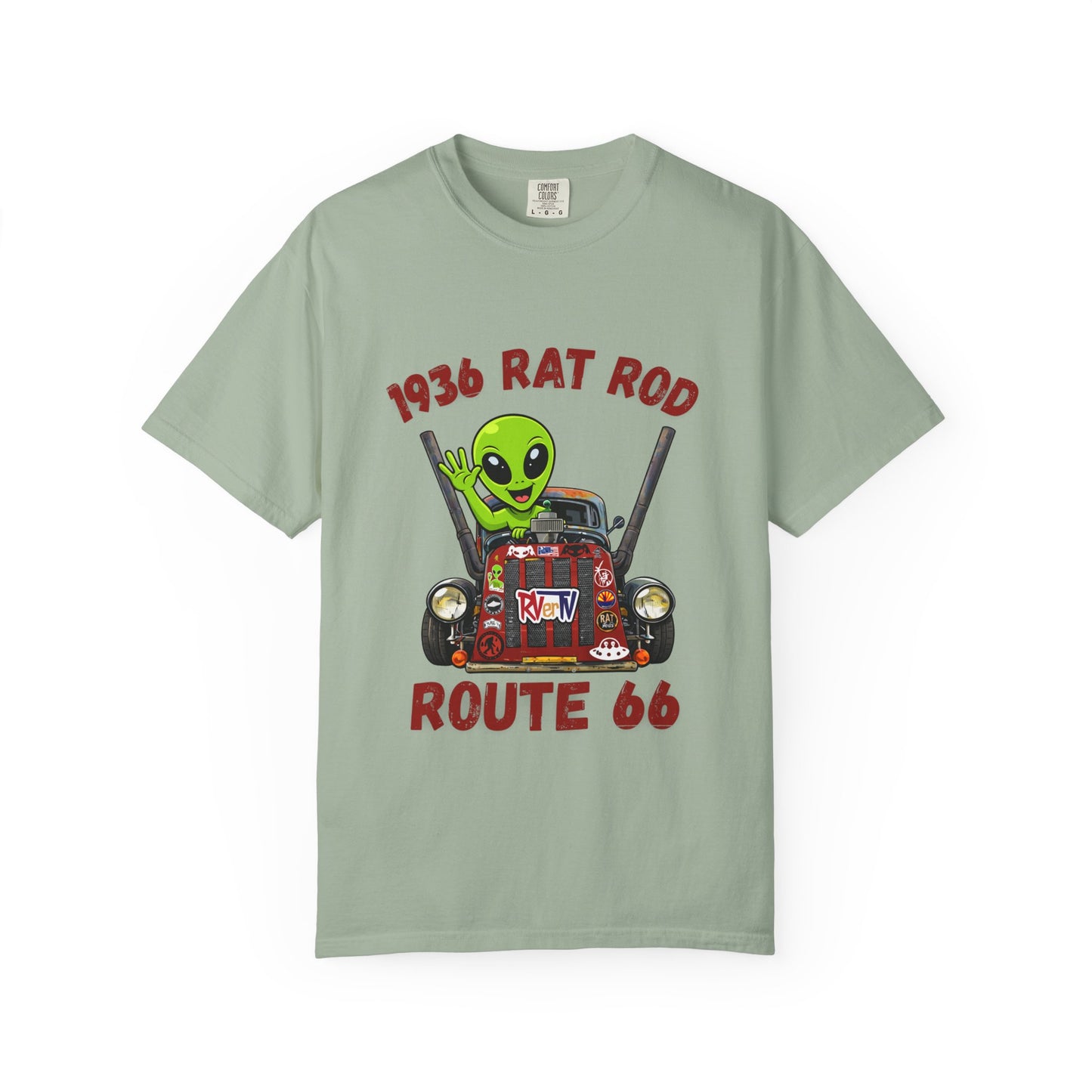 1936 Rat-Rod Route 66 - T-Shirt